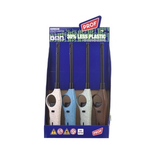 ACCENDIGAS PROF CON FIAMMA RICARICARICABILE BAMBOO FIBER HAKE  ESPOSITORE 16PZ 
