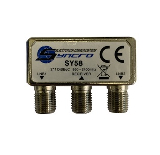 SWITCH DISEQC 2.0    2 INGRESSI – 1 USCITA