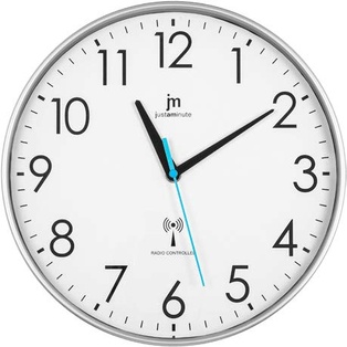 OROLOGIO PARETE RADIOC. ABS QUA. - SILVER