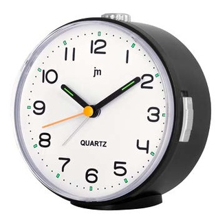 SVEGLIA QUARZO ANALOG.MOVIMENTO CONTINUO SILENZ.NERO