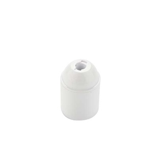 PORTALAMPADA  FAI TERMOPLASTICO LUCIDO E27 LISCIO BIANCO 