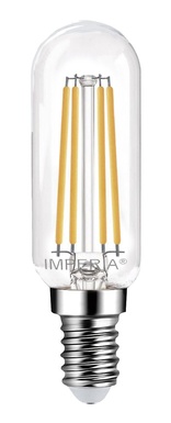 LAMPADA LED FILO IMPERIA TUBOLARE Ø25X80MM 230V 4W 350LM E14 4000K 25000H