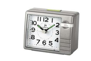 SVEGLIA QUARZO MOV. SINCRO -SILVER