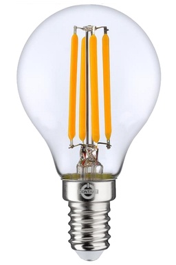 LAMPADA LED FILO  CONTAKT SFERA G45 ALTA EFFICIENZA 6.5W 750LM E14 CHIARA 2700K