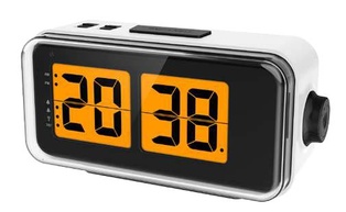 SVEGLIA DIGITALE QUARZO RADIOC.- BIANCO