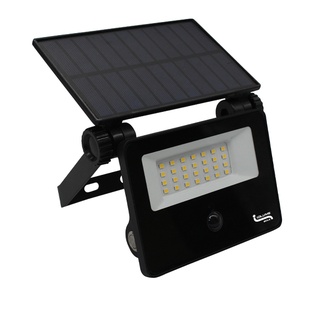 PROIETTORE FARO LED M.C. ELETTRICI CON PANNELLO SOLARE 10W MODELLO DEDALO LUCE NATURALE 4000K 1500Lm IP54 NERO 