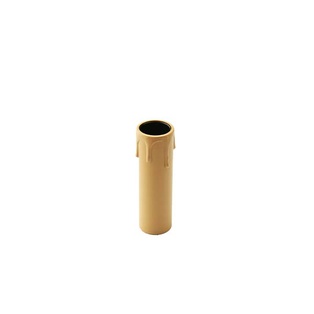 PORTALAMPADA FAI A CANDELA COLORE ANTICO IN MATERIALE TERMOPLASTICO  E14 ALTEZZA 85MM