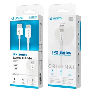 CAVO UNICO DA USB-A A LIGHTNING 2.4A BIANCO 100CM 