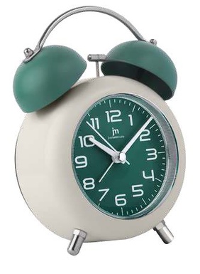 SVEGLIA QUARZO MOVIMENTO CONTINUO VERDE LOWELL