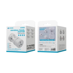 ADATTATORE UNICO UNIVERSALE DA VIAGGIO  PER UK-AU-US-EU