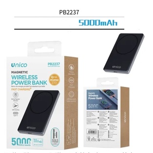 CARICATORE POWER BANK UNICO WIRELESS CON CALAMITA  CARICA RAPIDA DA 5000Mah COLORE ARGENTO