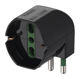 ADATTATORE SFALSATO S17+UNIV. 90° NERO