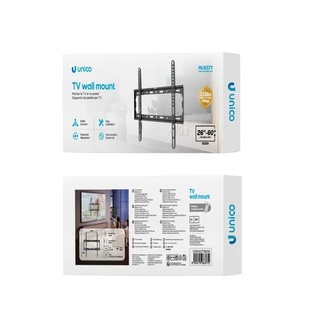 SUPPORTO TV A MURO UNICO  PER TV LCD 26''- 60''