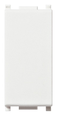 FRUTTO VIMAR  TAPPO COPRIFORO BIANCO SERIE VIMAR PLANA 