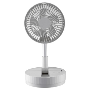 VENTILATORE VINCO RICARICABILE A PIANTANA PIEGHEVOLE Ø18CM. - ALTEZZA FINO A 80CM. POTENZA 4.8W 3 VELOCITA' 