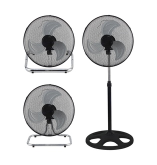 VENTILATORE A PIANTANA VINCO 3IN1 Ø45CM. - ALTEZZA 150CM POTENZA 90W 3 VELOCITA' 