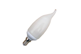9W LAMPADA BASSO CONSUMO COLPO DI VENTO 6500K E14  LIGHTX
