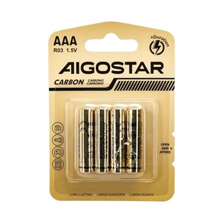 PILE ZINCO CARBONE MINISTILO AAA BL.4