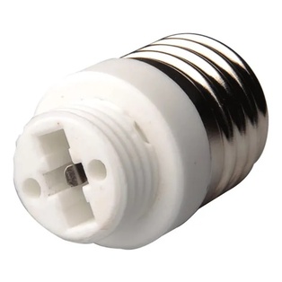 ADATTATORE FAI  PORTALAMPADA DA SPINA E27 A PRESA G9 BIANCO TERMOPLASTICO