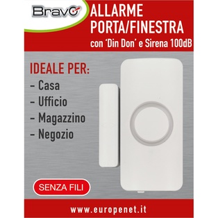 ALLARME BRAVO PER PORTA - FINESTRA 