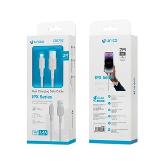 CAVO RICARICA RAPIDA A USB-LIGHT 3.4A 2M PVC