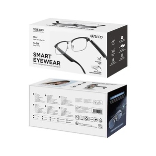 OCCHIALI MUSICALI BLUETOOTH INTELLIGENTI BUSINESS METAL EDITION