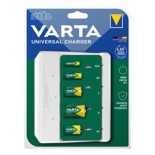 CARICABATTERIE UNIVERSALE CHARGER BIANCO 57658101401 VARTA 
