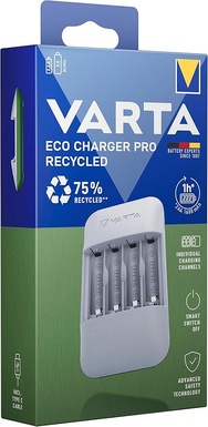 CARICABATTERIA ECO CHARGER PRO RECYCLED BOX