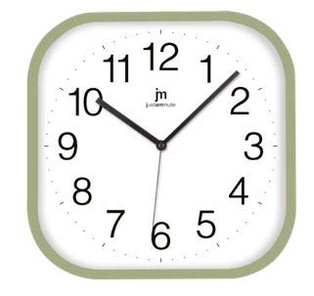 OROLOGIO DA PARETE AL QUARZO CON MOVIMENTO CONTINUO SILENZIOSO VERDE