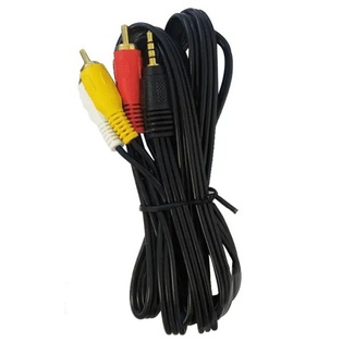 CAVO AUDIO 3X RCA 1,8M NERO