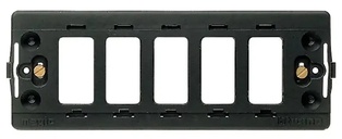 SUPPORTO BTICINO MAGIC IN RESINA 5 MODULI 505R