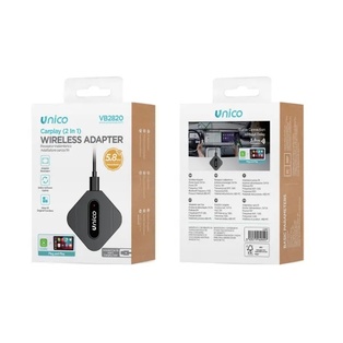 ADATTATORE UNICO CARPLAY CABLATO PER CONVERSIONE 2 IN 1 SMART BOX WIRELESS 