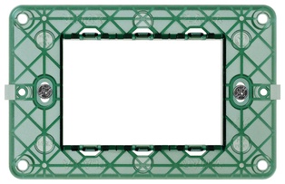 SUPPORTO VIMAR PER SCATOLA RETTANGOLARE CON VITI SERIE PLANA 3 POSTI