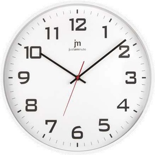 OROLOGIO DA PARETE QUARZO D.40 IN ABS BIANCO