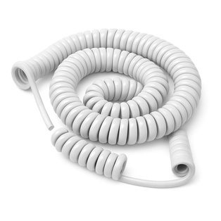 PROLUNGA ELETTRICA IN PVC SPIRALATO BN 3X0.75MM 10M NO SPINA