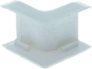 CONNETTORE ANGOLARE FAEG PER ANGOLO INTERNO 22X10MM PER CANALINA FG18303