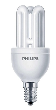 801050 GENIE ESAVER FLUORESCENTI COMPATTE 8W 865 E14 FREDDA 8000H PHILIPS