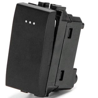 FRUTTO CONTAKT  PULSANTE DA INCASSO 10/16A 250V TIPO BTICINO LIVINGLIGHT - INTERNATIONAL