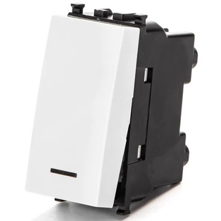 FRUTTO CONTAKT  DEVIATORE  DA INCASSO 10/16A 250V TIPO PLANA 