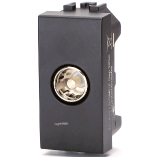 FRUTTO CONTAKT PRESA PER ANTENNA TV SERIE BTICINO LIVING - INTERNATIONAL 