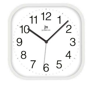 OROLOGIO DA PARETE AL QUARZO CON MOVIMENTO CONTINUO SILENZIOSO BIANCO