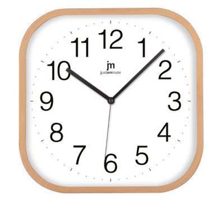 OROLOGIO DA PARETE AL QUARZO CON MOVIMENTO CONTINUO SILENZIOSO LEGNO