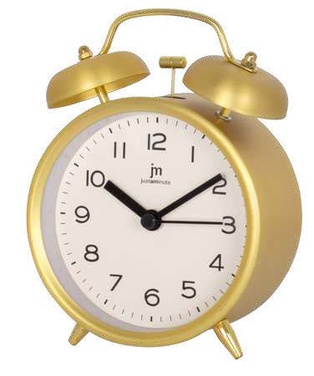 SVEGLIA Q.ZO 14CM MOV. CONTINUO GOLD