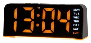 SVEGLIA DIGITALE LED COLORATI USB - ROSSO