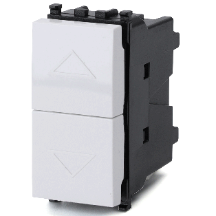 FRUTTO CONTAKT PER TAPPARELLE SALI-SCENDI DA INCASSO TIPO VIMAR PLANA 