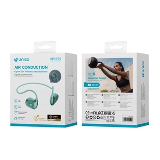 AURICOLARI UNICO BLUETOOTH MAGNETICO OEW (OPEN EAR WIRLESS ) PRATICO PER LO SPORT 