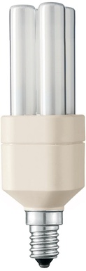 LAMPADA RISPARMIO ENERGIA PHILIPS PL-E 230V 8W E14 2700K 263667