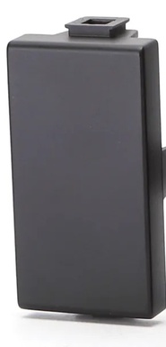 TAPPO COPRIFORO DOPPIO NERO SERIE ABM