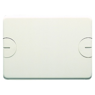 PLACCA CIECA 3 POS.BIANCO NUVOLA