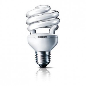 LAMPADA RISPARMIO ENERGIA PHILIPS TORNADO SPIRALE 230V 8W E27 6500K 211541